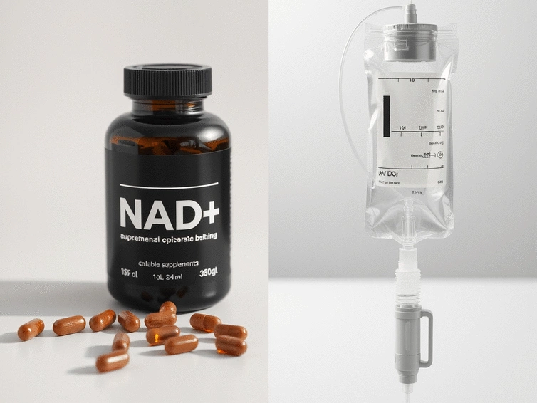 NAD+ Supplements vs. IV Therapy: Which Is Right for You?